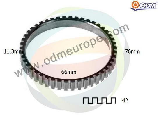 ODM-MULTIPARTS Anturirengas, ABS 26-060011