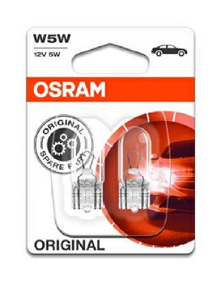 OSRAM 2825-02B Polttimo, rekisterikilvenvalo