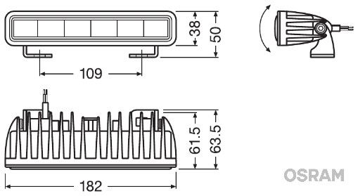 OSRAM Kaukovalo LEDDL105-SP