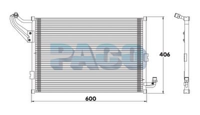 PACO CL3100 Lauhdutin, ilmastointilaite