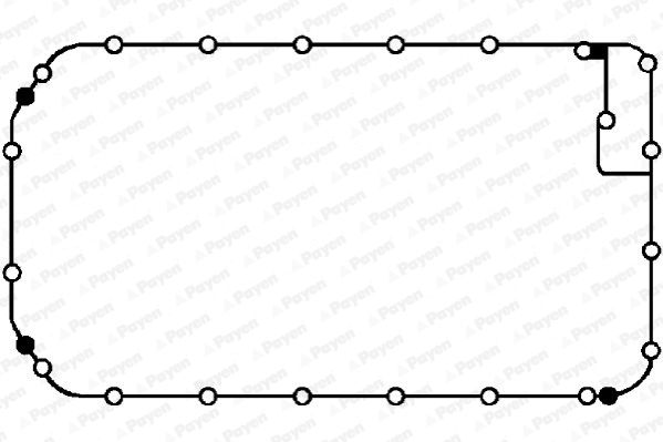PAYEN Tiiviste, öljypohja JH5050