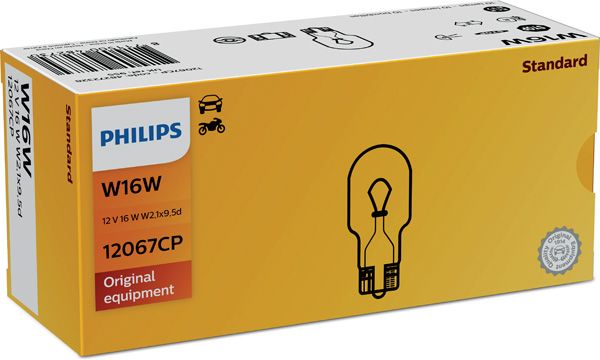PHILIPS 12067CP Polttimo, huomiovalo