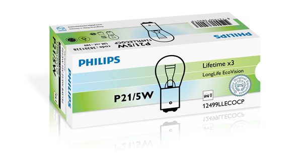 PHILIPS 12499LLECOCP Polttimo, huomiovalo