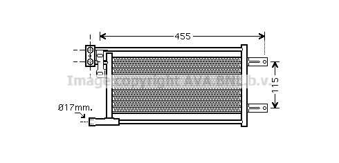 PRASCO Öljynjäähdytin, autom. vaihteisto BW3311