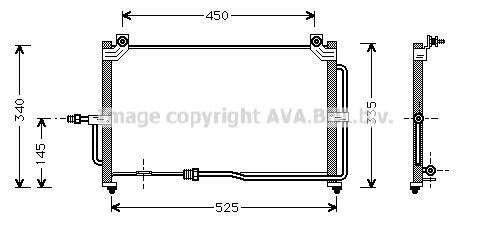 PRASCO Lauhdutin, ilmastointilaite DW5028