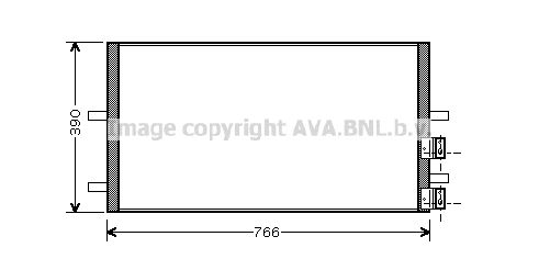 PRASCO Lauhdutin, ilmastointilaite FDA5407