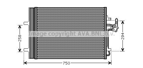 PRASCO Lauhdutin, ilmastointilaite FDA5427D