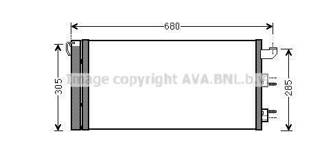 PRASCO Lauhdutin, ilmastointilaite FTA5406D