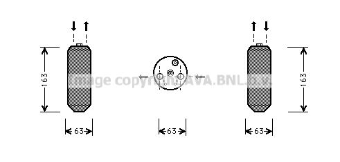 PRASCO Kuivain, ilmastointilaite HDD103