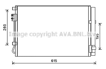 PRASCO Lauhdutin, ilmastointilaite HY5269D