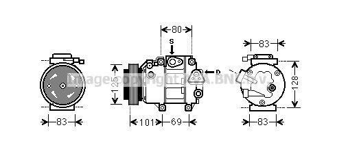 PRASCO Kompressori, ilmastointilaite HYK240