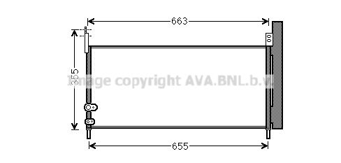 PRASCO Lauhdutin, ilmastointilaite TO5576D