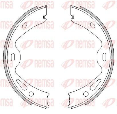 REMSA Jarrukenkä, seisontajarru 4613.00