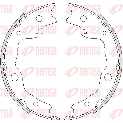 REMSA Jarrukenkä, seisontajarru 4752.00
