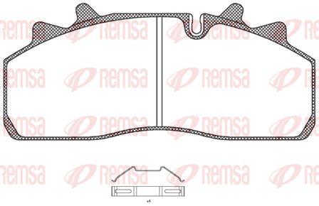 REMSA Jarrupala, levyjarru JCA 1254.00