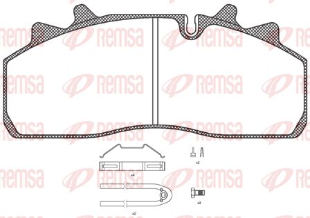 REMSA Jarrupala, levyjarru JCA 1254.80