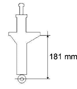 SACHS Iskunvaimennin 193 008