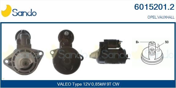 SANDO Käynnistinmoottori 6015201.2