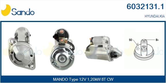 SANDO Käynnistinmoottori 6032131.1
