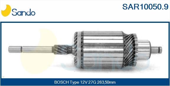 SANDO Ankkuri, käynnistinmoottori SAR10050.9