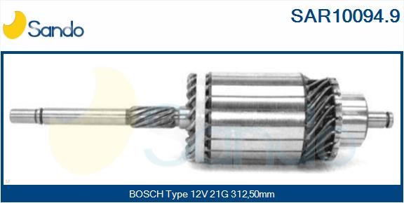 SANDO Ankkuri, käynnistinmoottori SAR10094.9