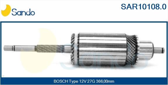 SANDO Ankkuri, käynnistinmoottori SAR10108.0
