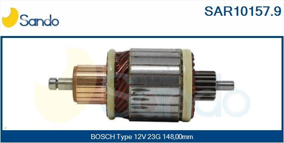 SANDO Ankkuri, käynnistinmoottori SAR10157.9