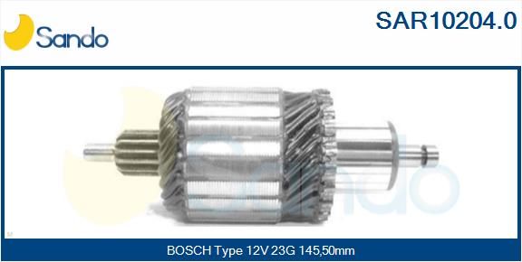 SANDO Ankkuri, käynnistinmoottori SAR10204.0