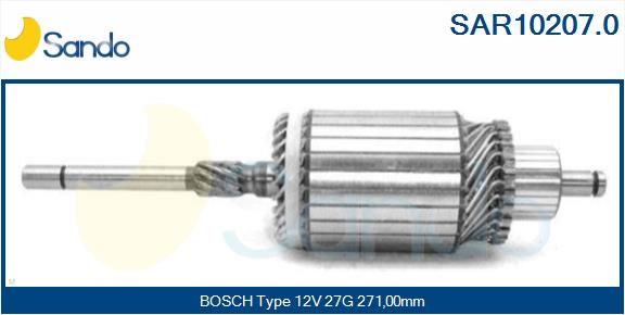 SANDO Ankkuri, käynnistinmoottori SAR10207.0