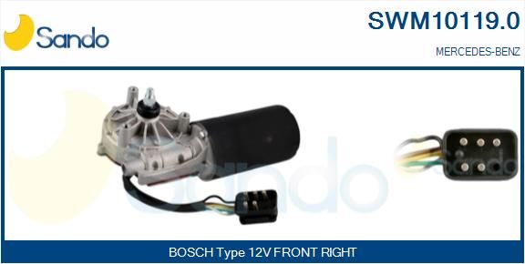 SANDO Pyyhkijän moottori SWM10119.0