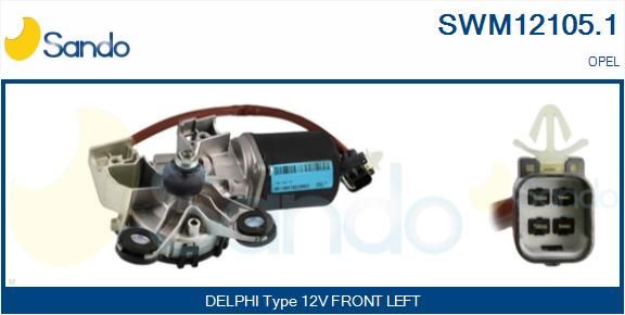 SANDO Pyyhkijän moottori SWM12105.1