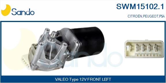 SANDO Pyyhkijän moottori SWM15102.1
