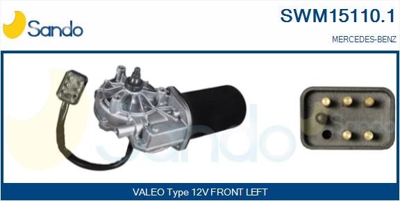 SANDO Pyyhkijän moottori SWM15110.1