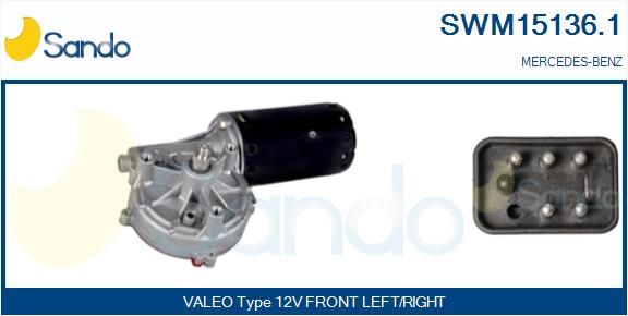 SANDO Pyyhkijän moottori SWM15136.1
