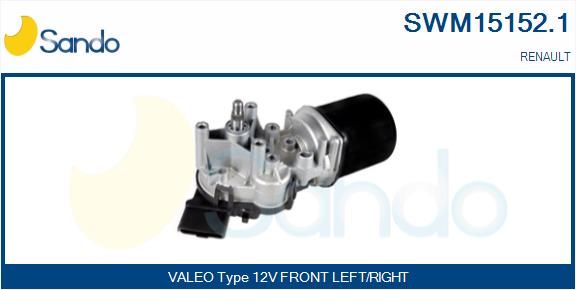 SANDO Pyyhkijän moottori SWM15152.1