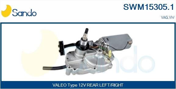 SANDO Pyyhkijän moottori SWM15305.1