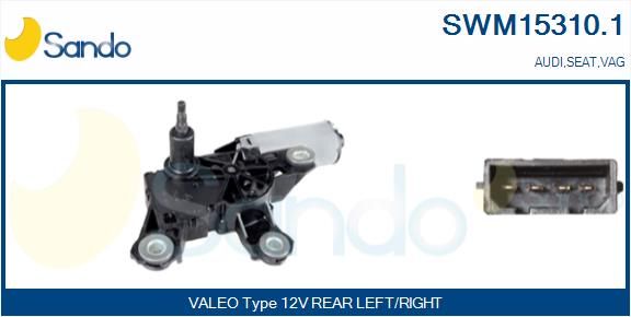 SANDO Pyyhkijän moottori SWM15310.1