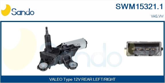 SANDO Pyyhkijän moottori SWM15321.1