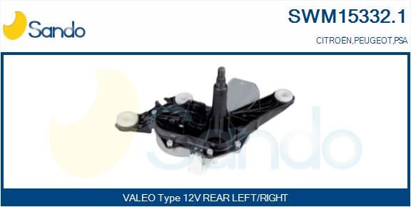 SANDO Pyyhkijän moottori SWM15332.1