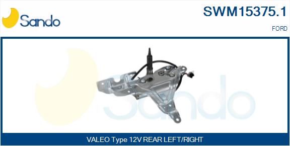 SANDO Pyyhkijän moottori SWM15375.1