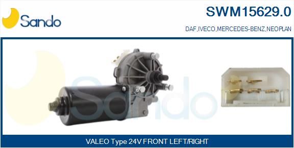 SANDO Pyyhkijän moottori SWM15629.0