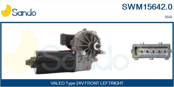 SANDO Pyyhkijän moottori SWM15642.0