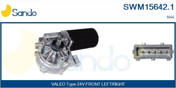 SANDO Pyyhkijän moottori SWM15642.1