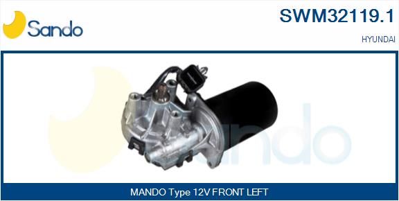 SANDO Pyyhkijän moottori SWM32119.1