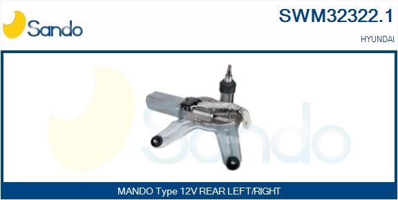 SANDO Pyyhkijän moottori SWM32322.1