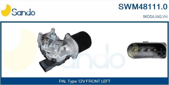 SANDO Pyyhkijän moottori SWM48111.0