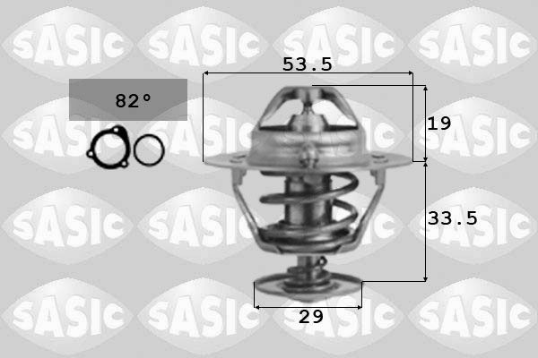 SASIC Termostaatti, jäähdytysneste 3306030