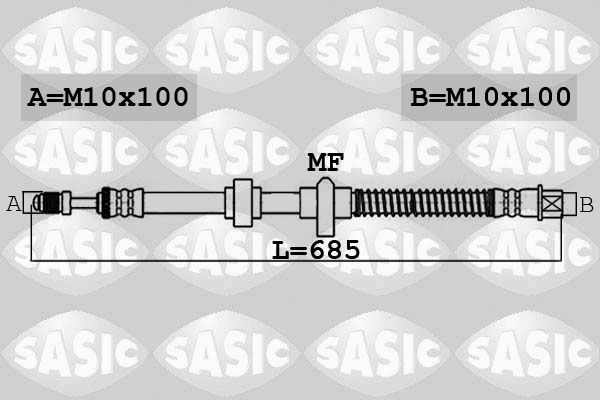 SASIC Jarruletku 6600056