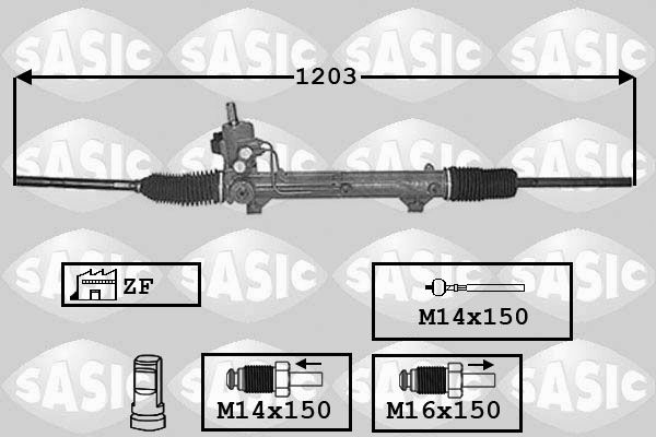 SASIC Ohjausvaihde 7006020