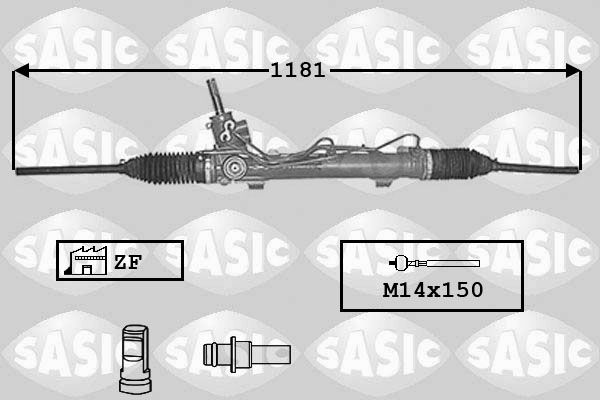 SASIC Ohjausvaihde 7006095